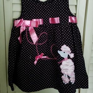 Cute black and pink dress